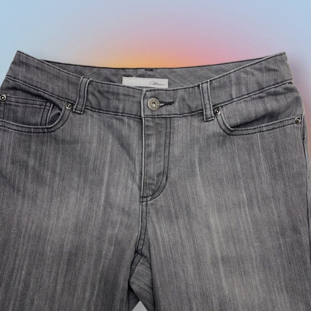 CHICO’s Women’s 0 Gray Ultimate Fit Jeans
